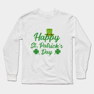 St Patricks Day hat leprechaun Long Sleeve T-Shirt